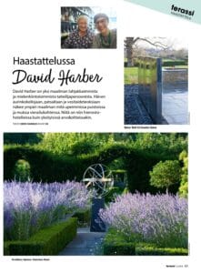 Kollaasi miehestä ja naisesta. Kuvassa on valkoinen ja vihreä väri. Sisältää henkilön, renkaan ja laventelin. Näyttää 2 henkilöä. Sisältää myös tekstiä, kasvia, kukkaa.