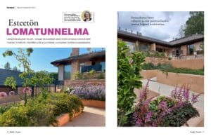 Graafinen käyttöliittymä. Kuvassa on valkoisia värejä. Näyttää yhden henkilön. Sisältää myös kasvin, kukan, tekstin.