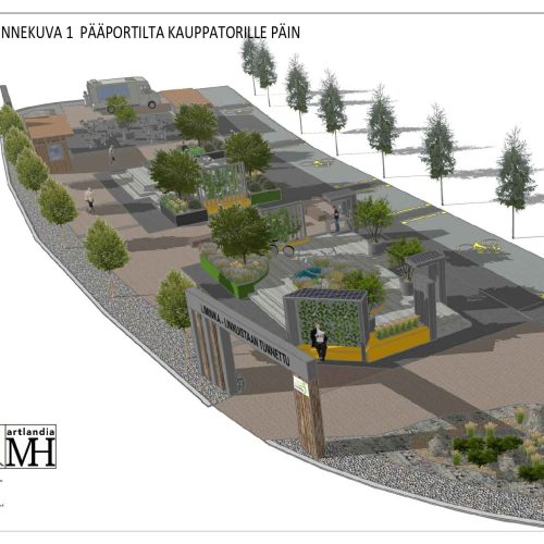 Kaavio, tekninen piirustus. Kuvassa on valkoinen ja harmaa väri. Mukana myös puu, kuvakaappaus, kaupunkisuunnittelu.