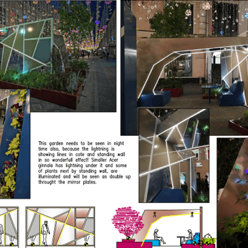 Kollaasi talosta. Kuvassa on valkoinen ja harmaa sekä musta värit. Mukana myös kuvakaappaus, kasvi, ulkona.